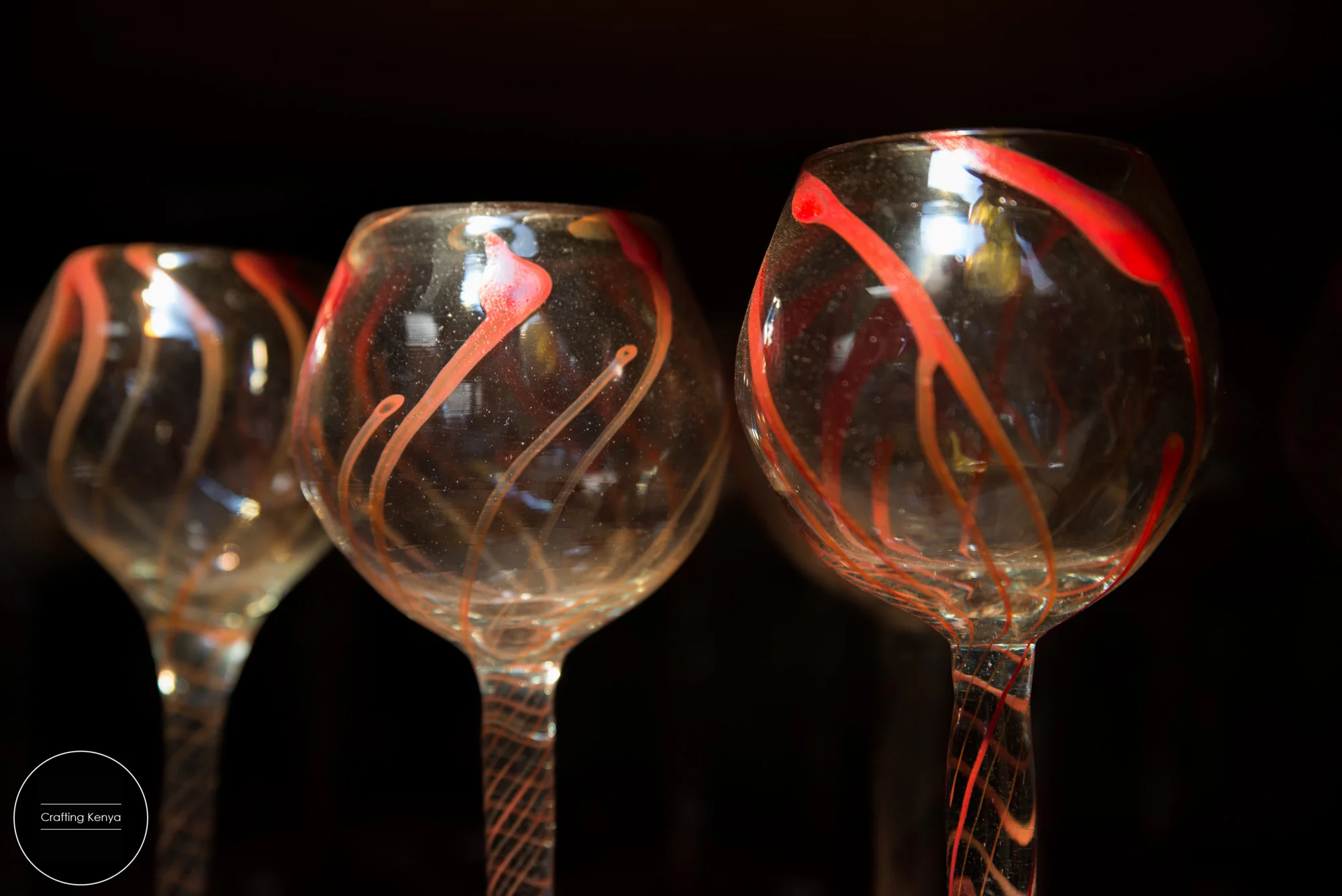 More dazzling pieces from Anselm Kitengela Glass