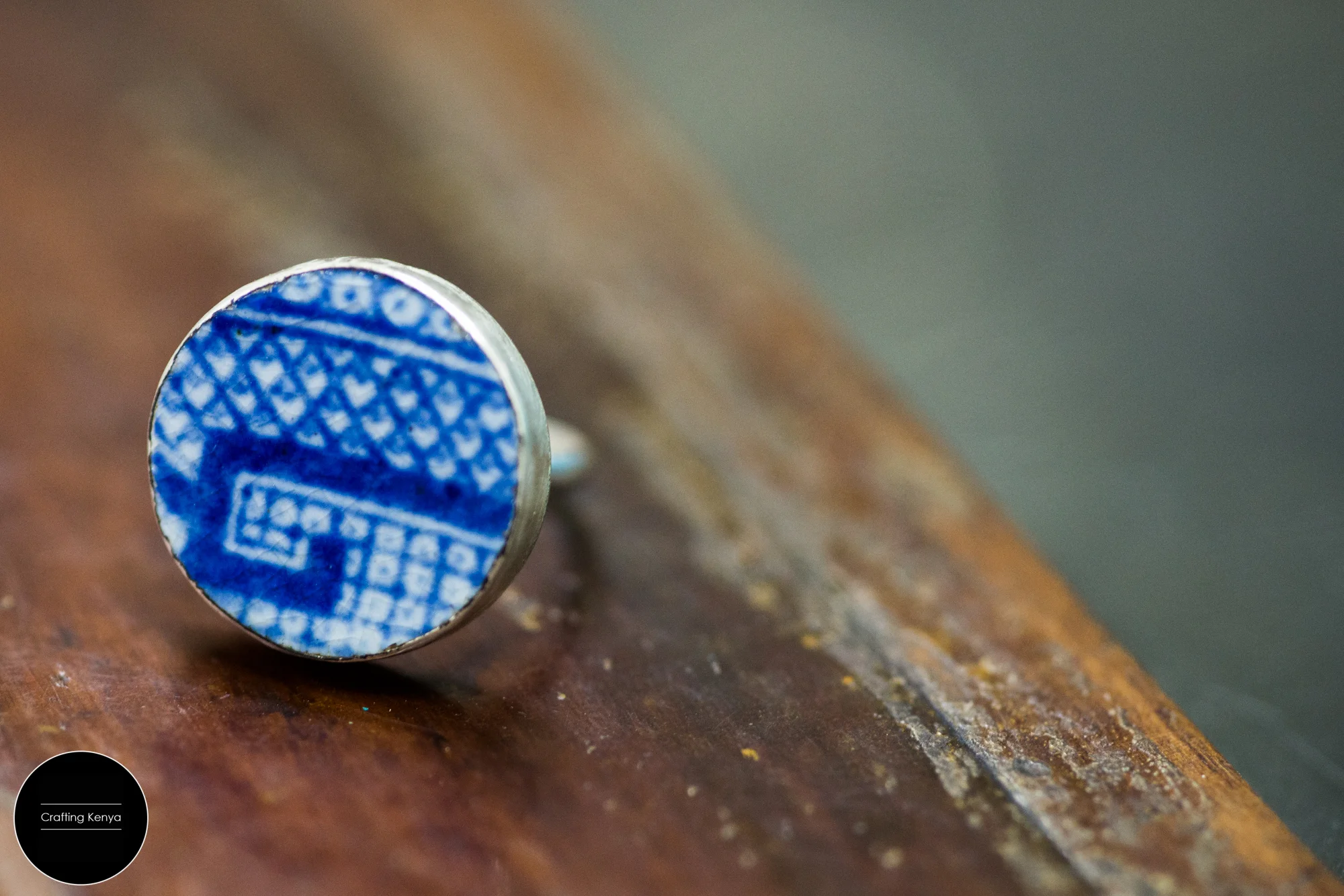 A ceramic and silver beauty by Ali Slim, Lamu Island
