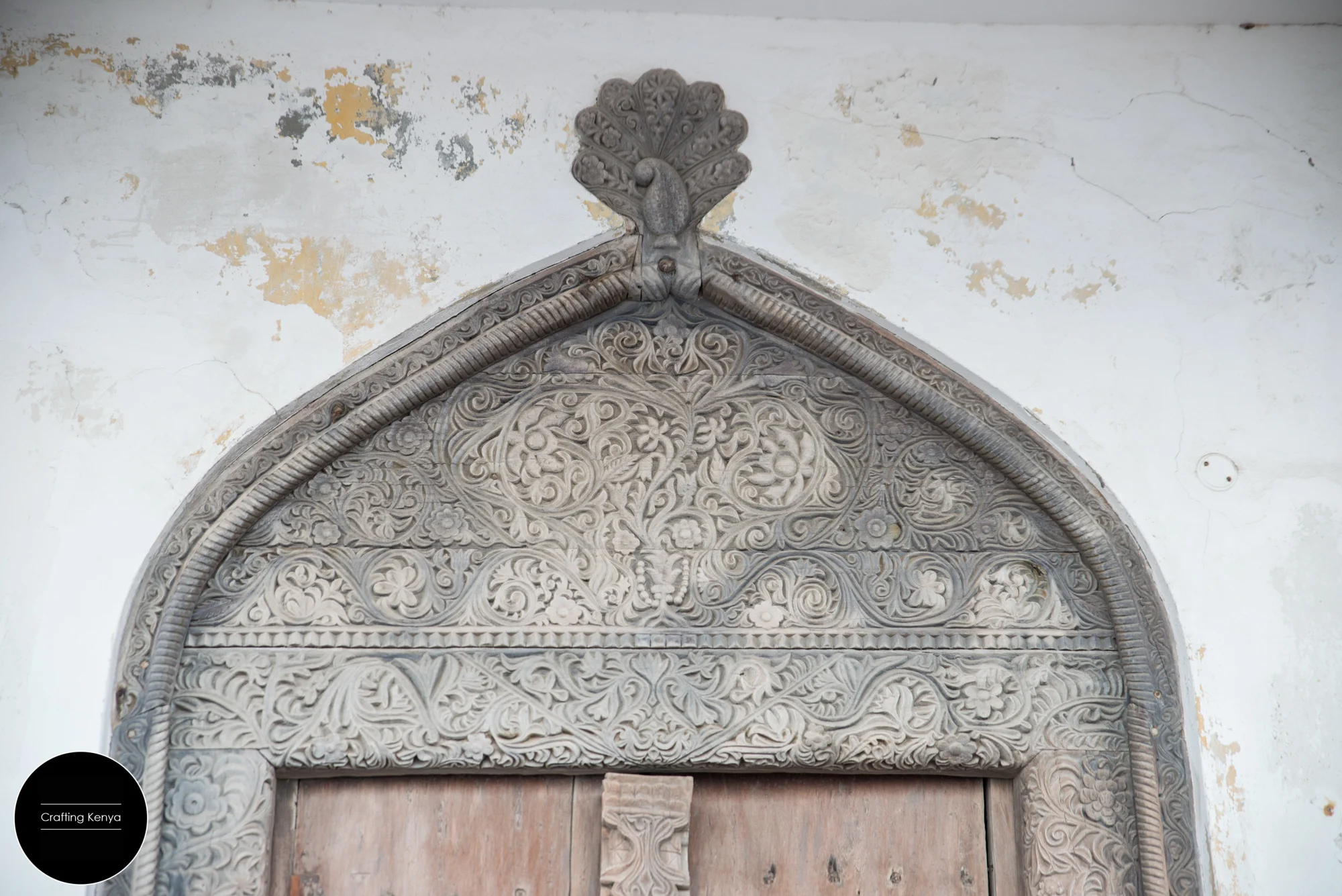 Aging gracefully. Old Lamu Door