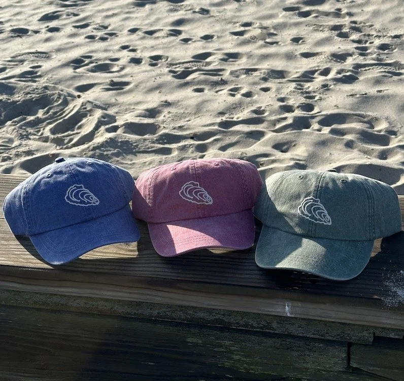 Shell Chainstitch Embroidered Hats