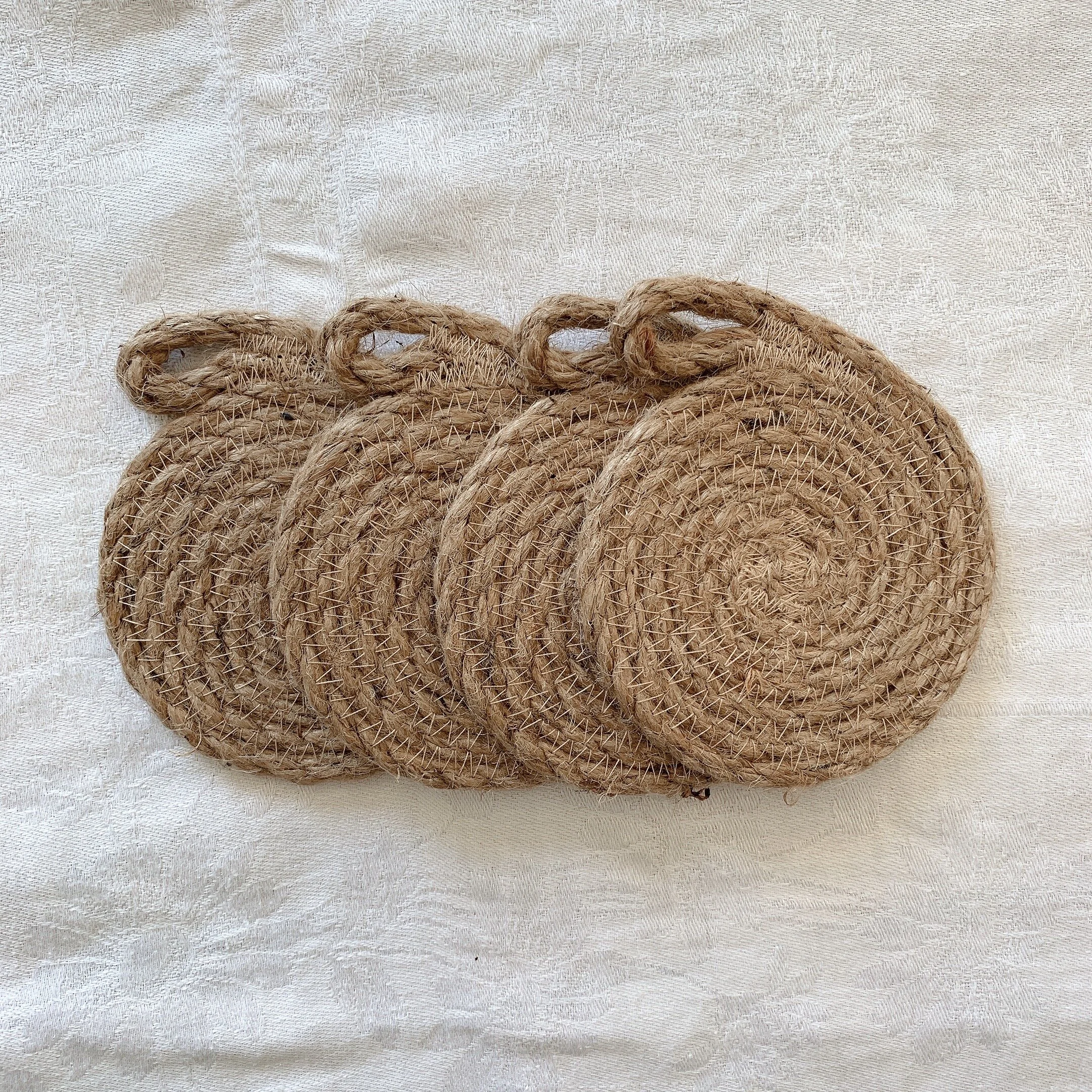 Jute Rope Coasters
