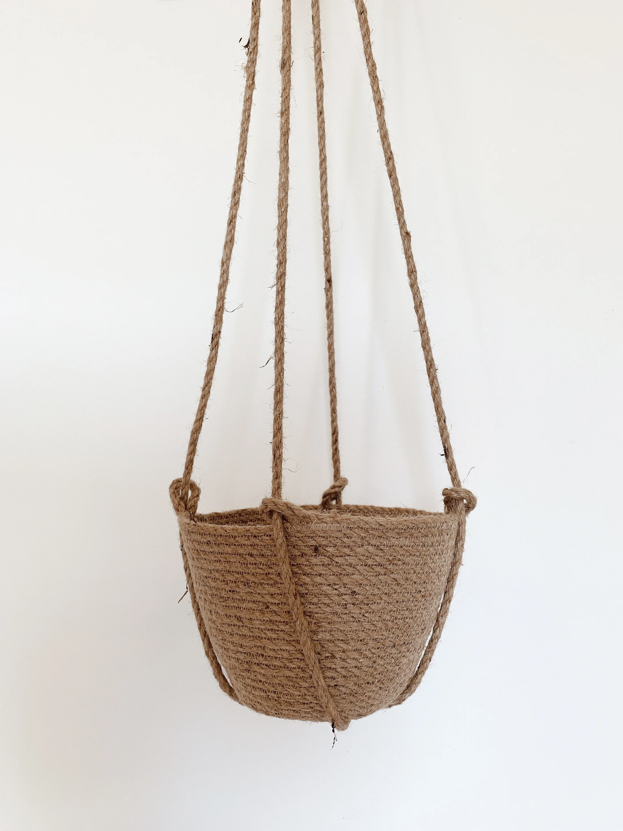 Jute Rope Hanging Planter