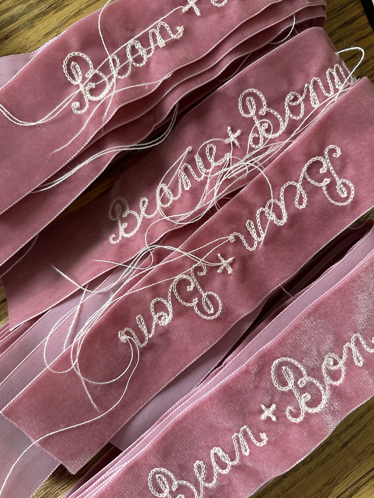 Beanie Feldstein embroidered ribbons wedding gucci vogue.JPG