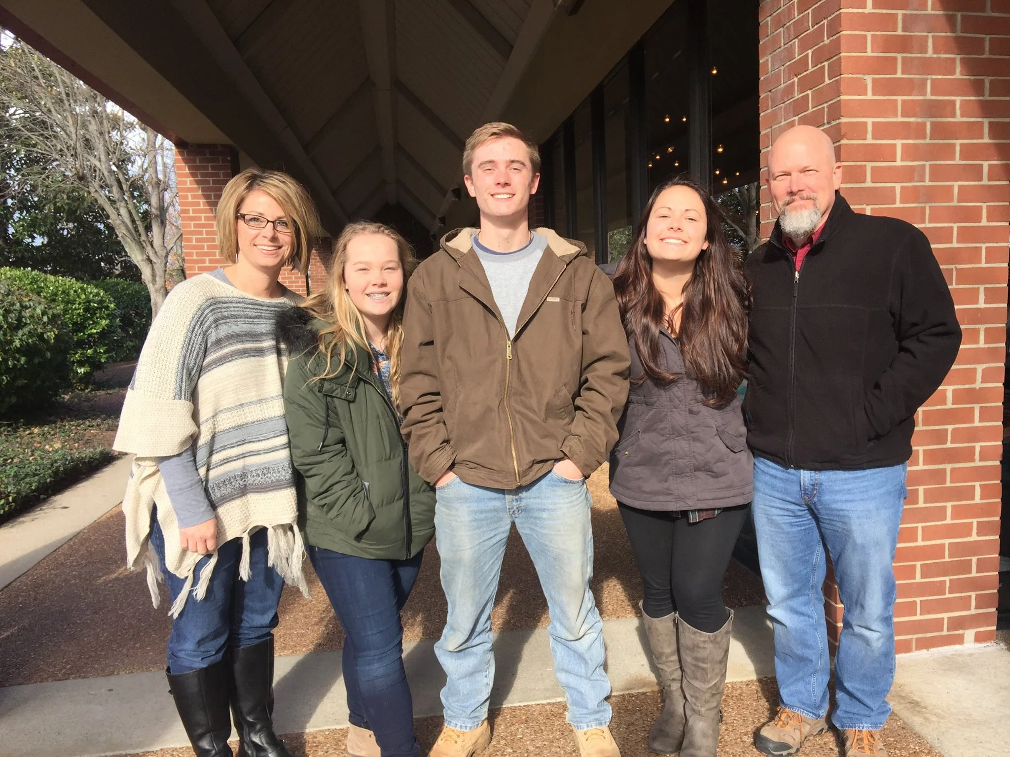 The Perkey Family- Bret, Diana and their three children