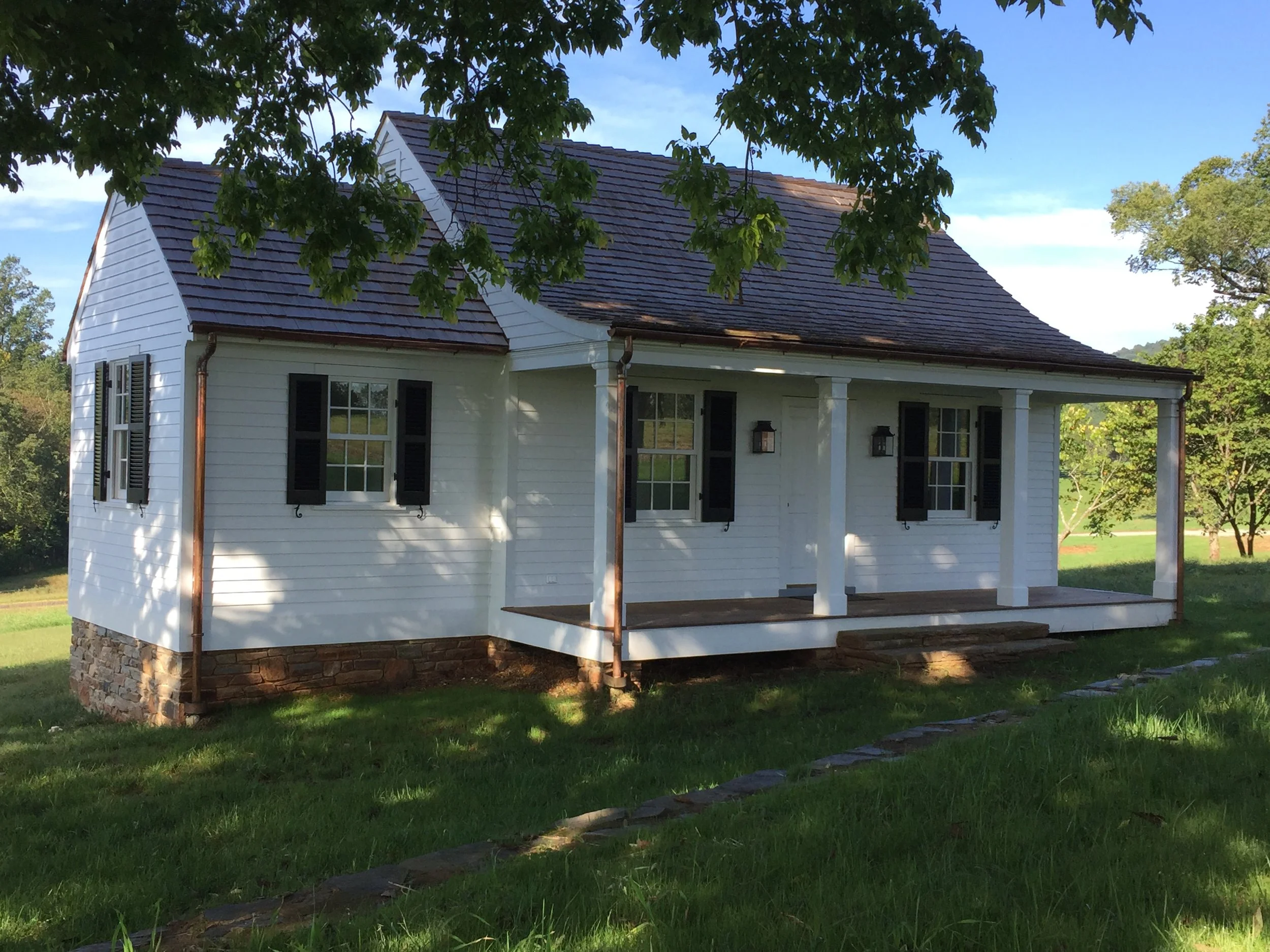 Guest cottage after renovation