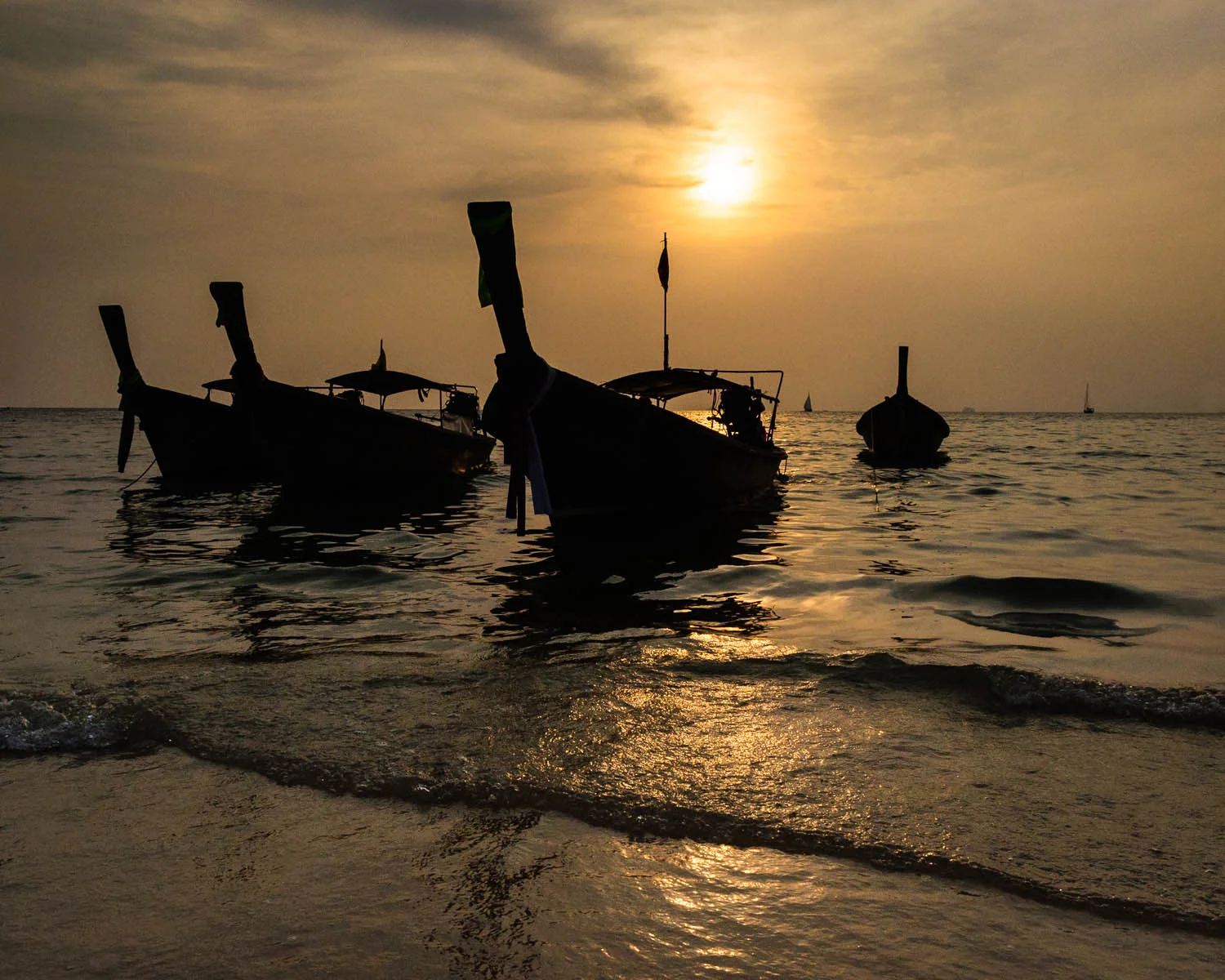 Long-Tail Boats, Krabi, Thailand