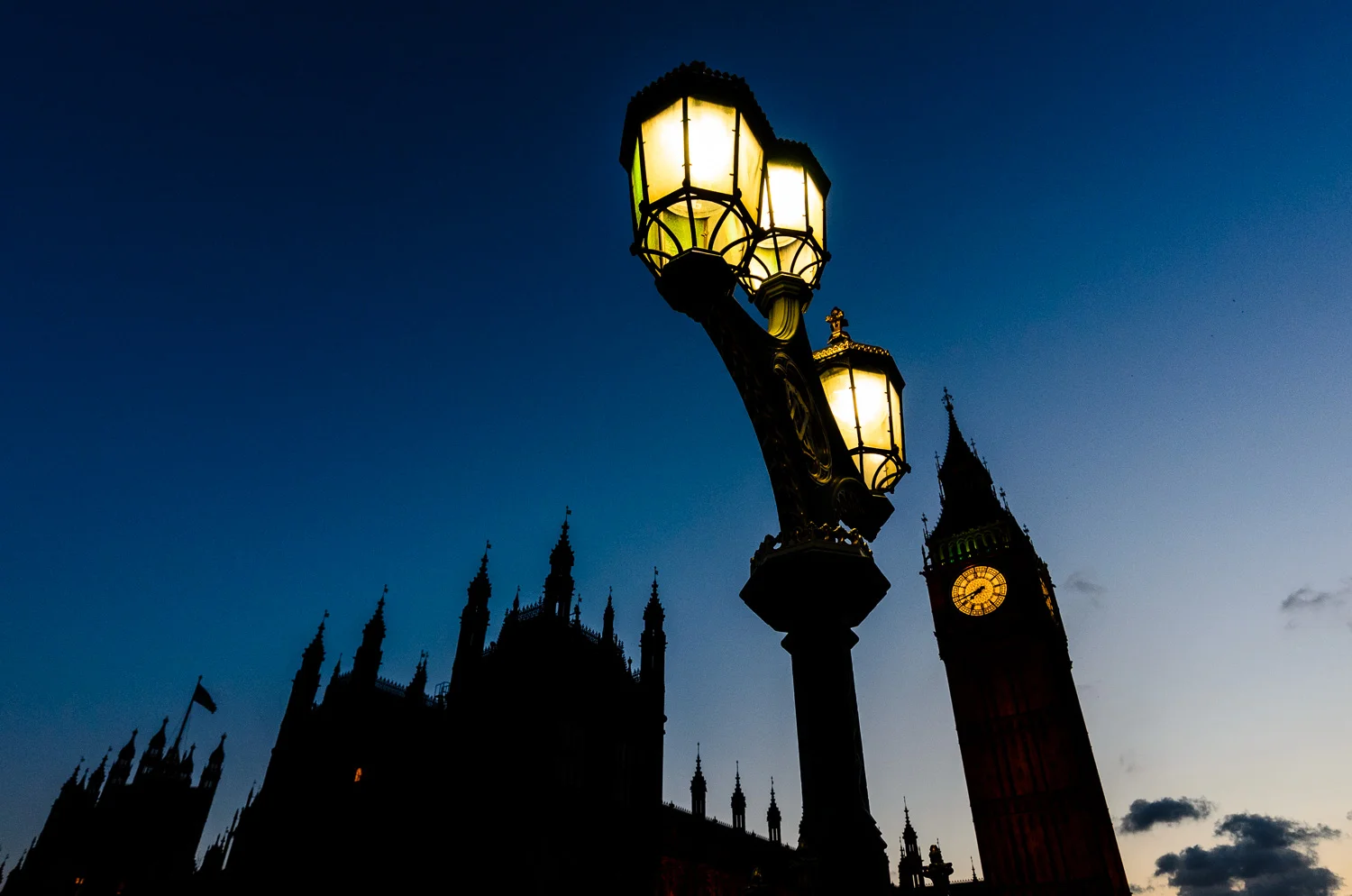Big Ben and Parliament at Blue Hour