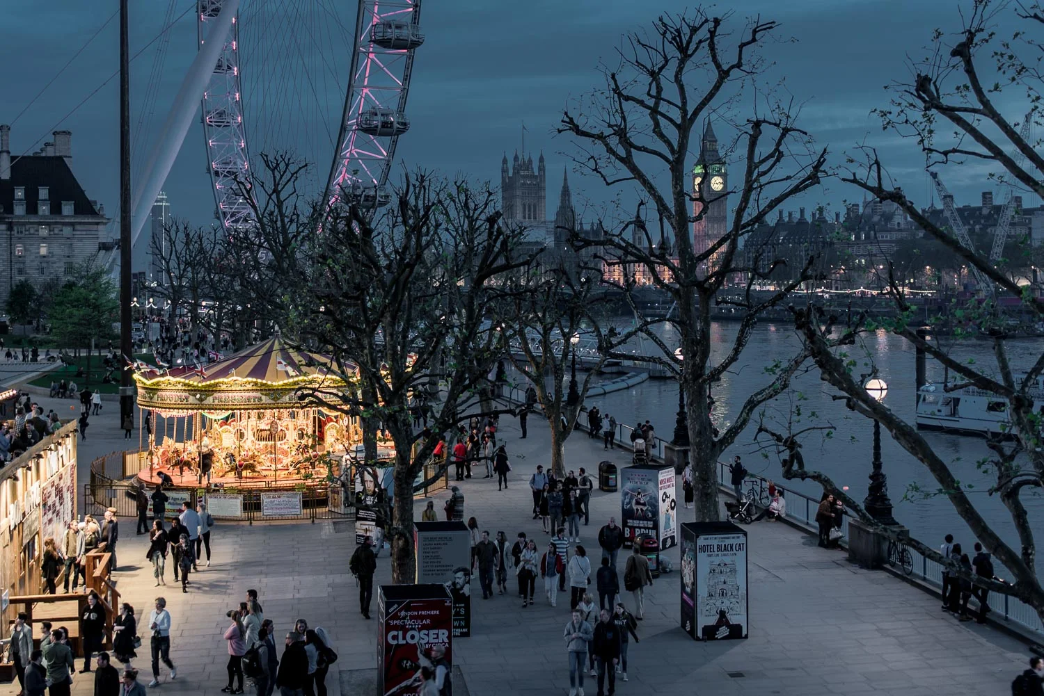 Londons vibrant Southbank