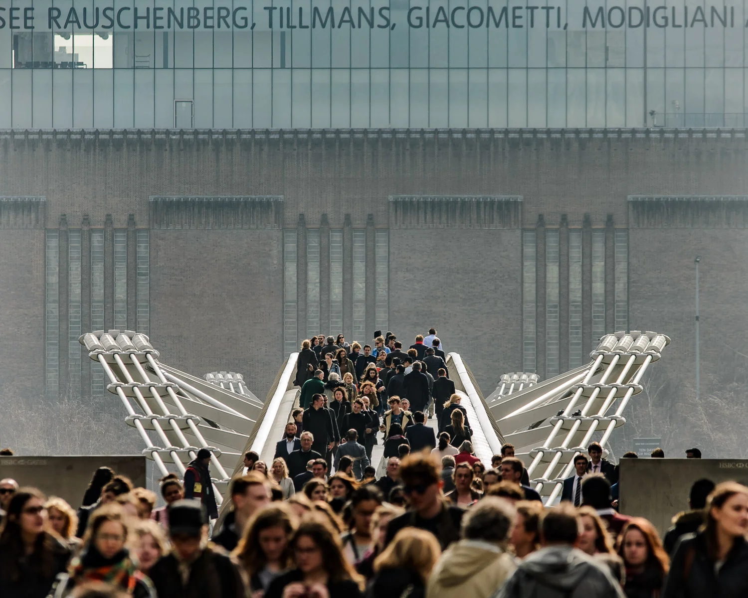 Millenium Footbridge & Tate Modern
