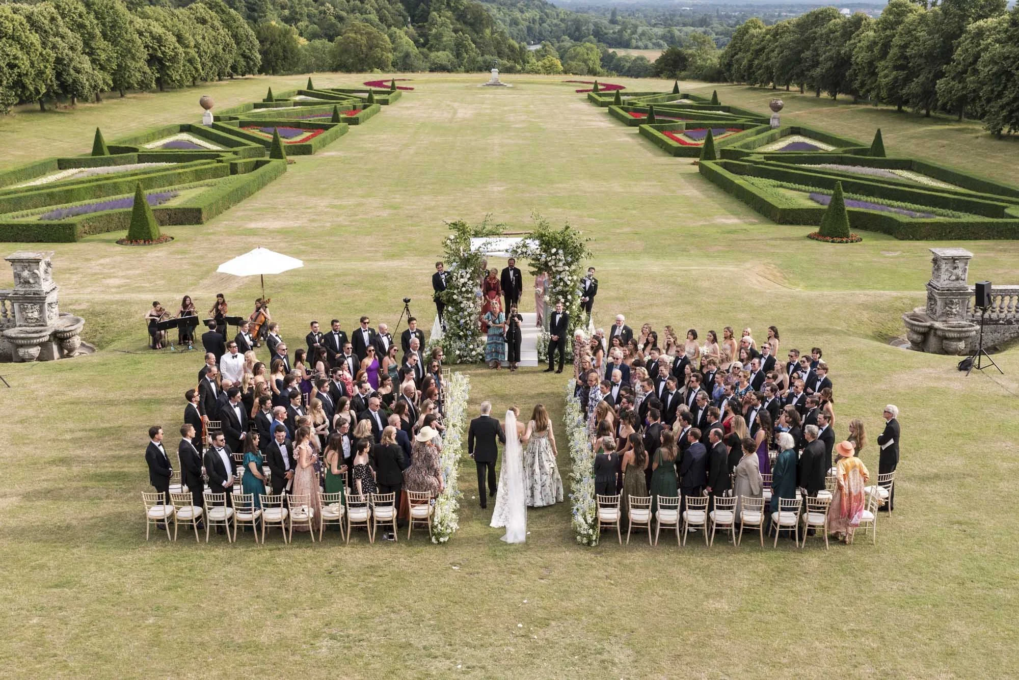  Venue: Cliveden House, Production: Bespoke Events London, Florals: Mary Jane Vaughan, Wedding Planner: Cranberry Blue 