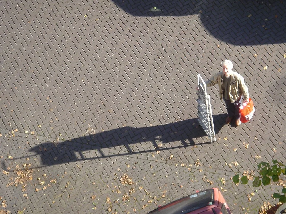 2004. Amsterdam. Thanks Dad for helping out on the house