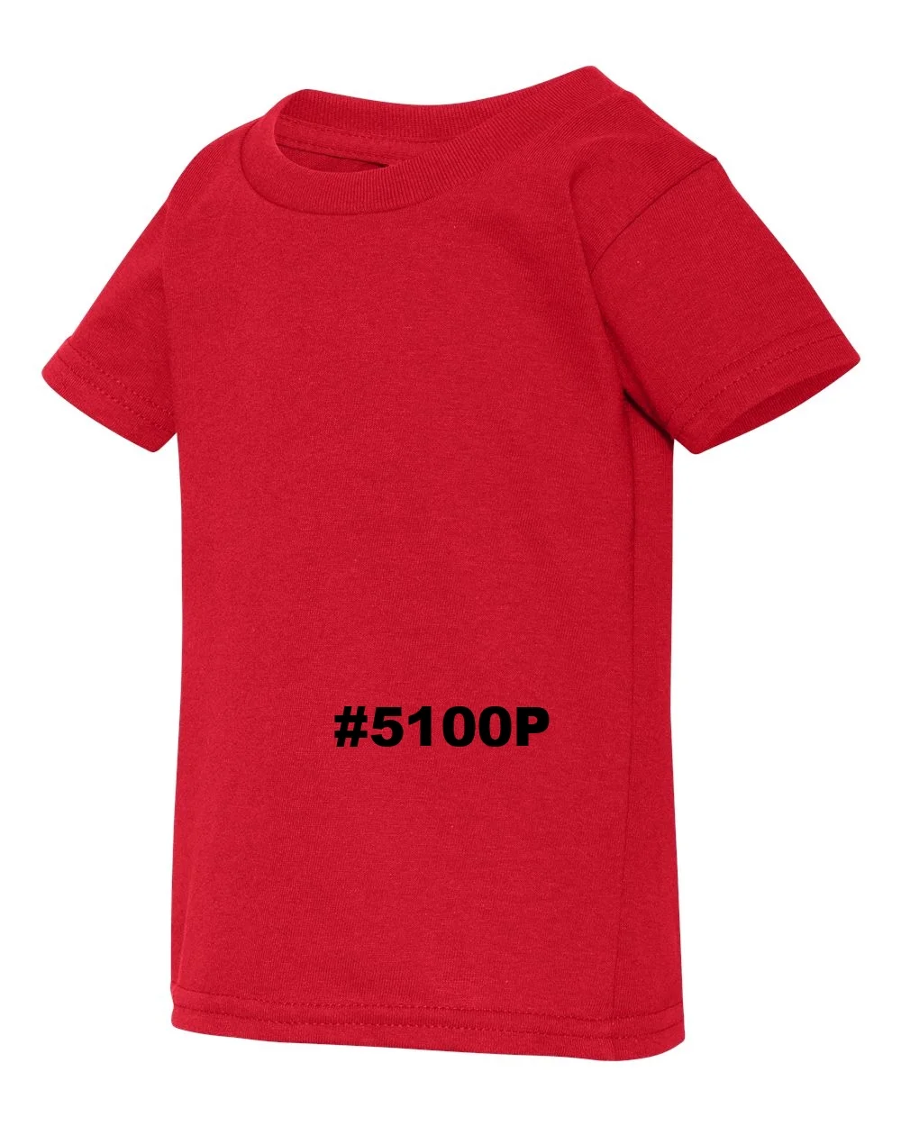 #G5100P gildan Heav Cotton toddler Tee (red)