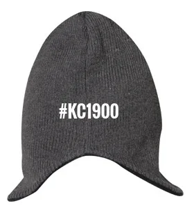 #KC1900 KC Caps Flap beanie with fleece insulation (Gray)