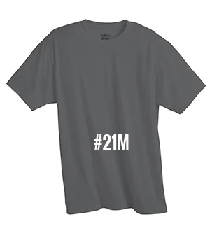 #21M Jerzees Sport adult moisture management t-shirt (Charcoal)