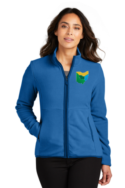 Port Ladies Connection Fleece Jacket L110 DCBOC — Miati Embroidery & Winey Girl