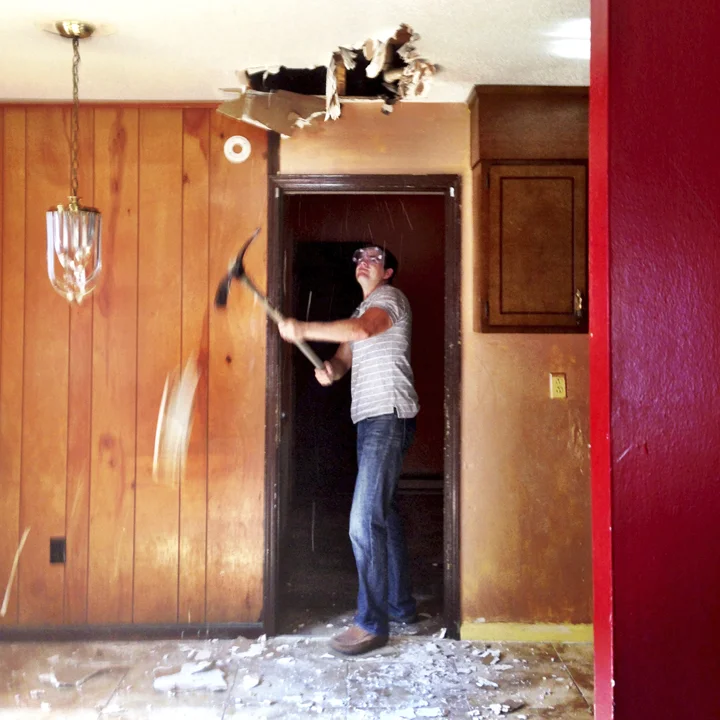 Gotta love wood paneling.