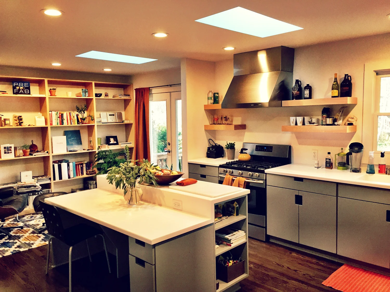 The Kitchen and Library