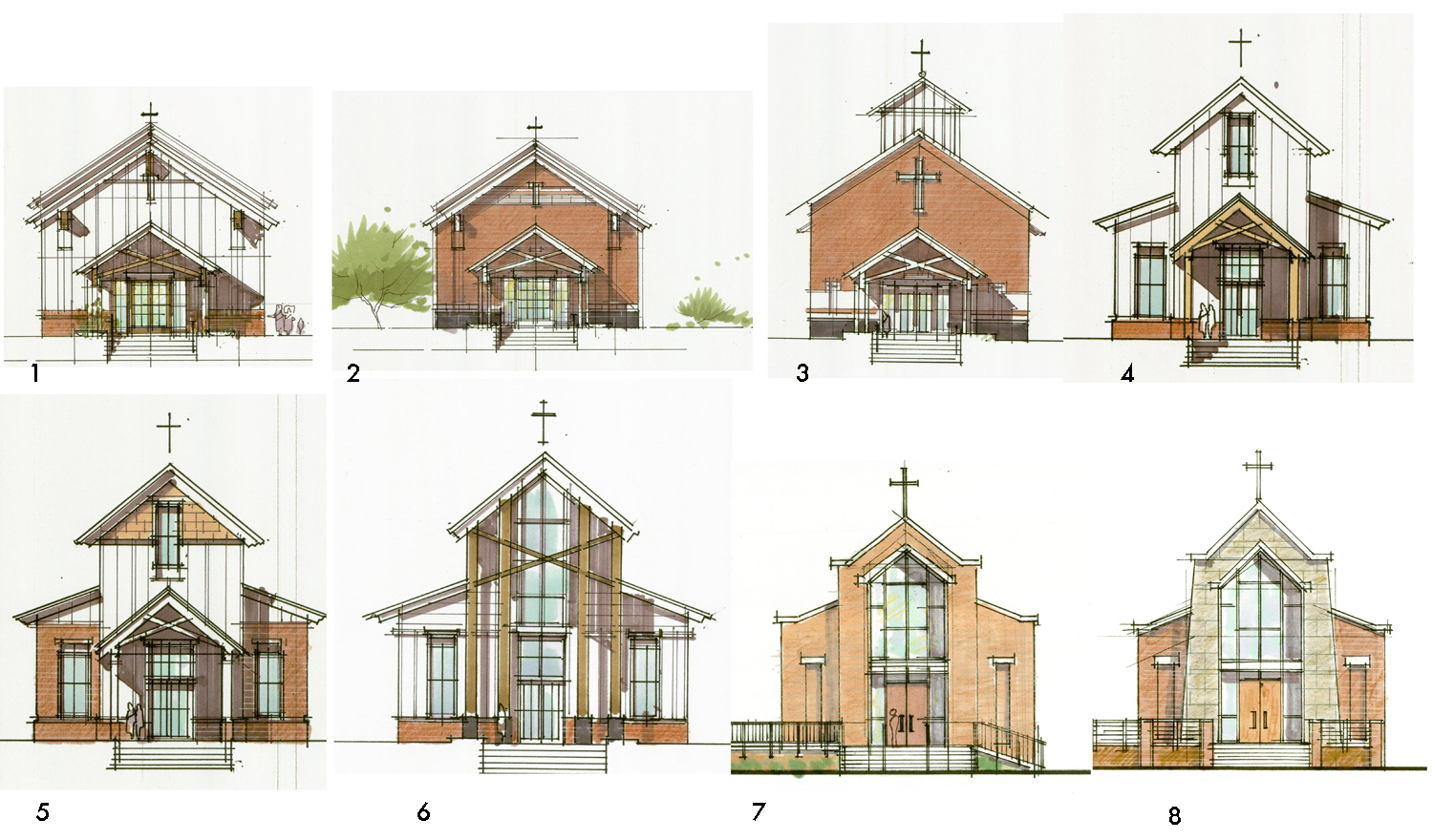 8 New Chapel Options