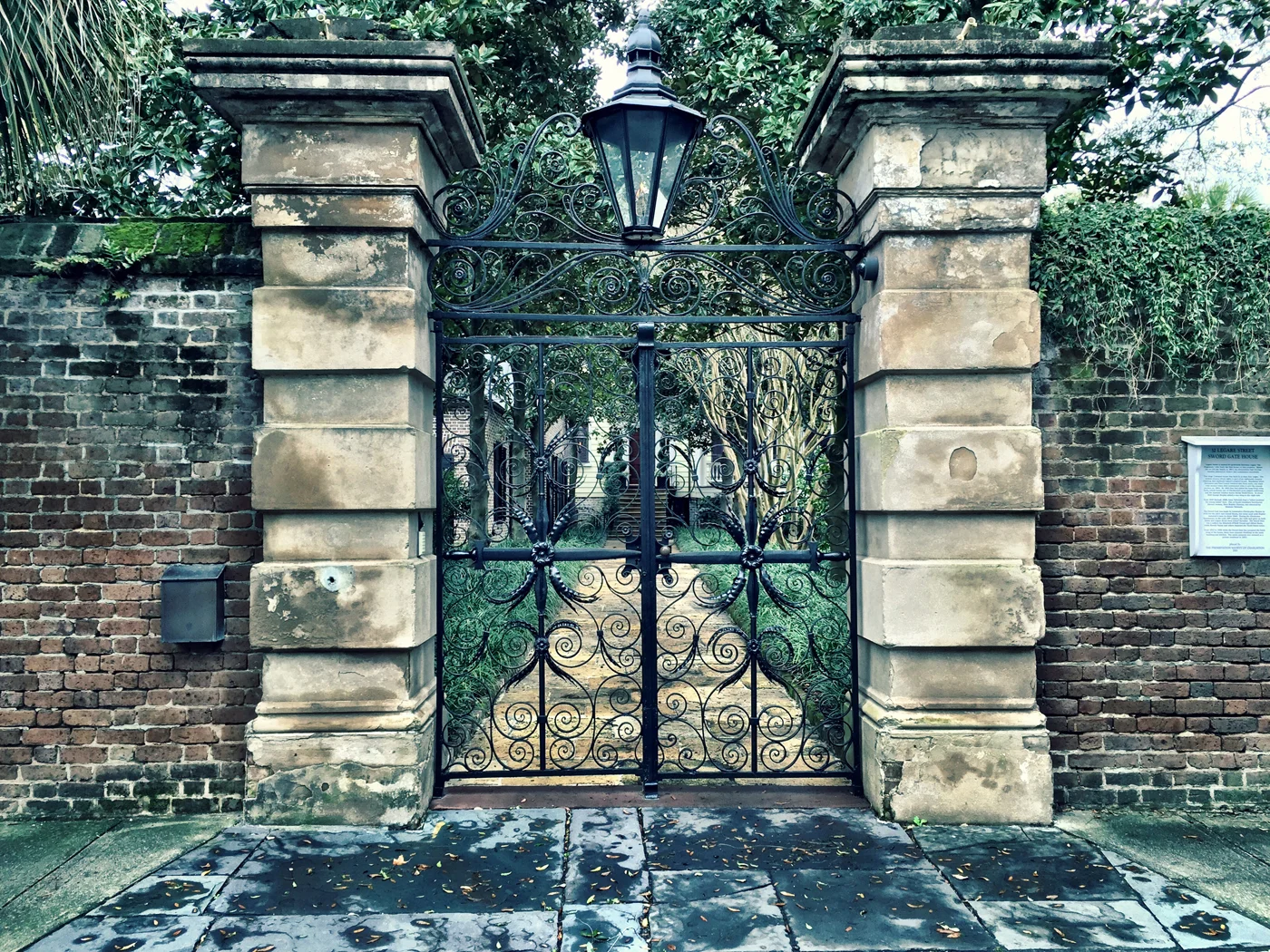 This is the famous Sword Gate house.