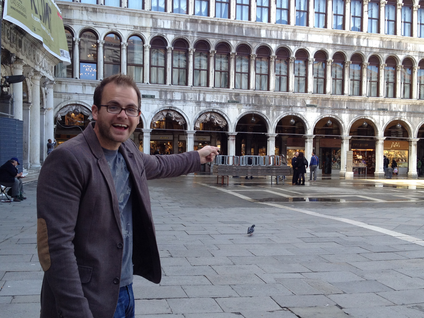 This is what happens when an architect visits Piazza San Marco in Venice for the first time.