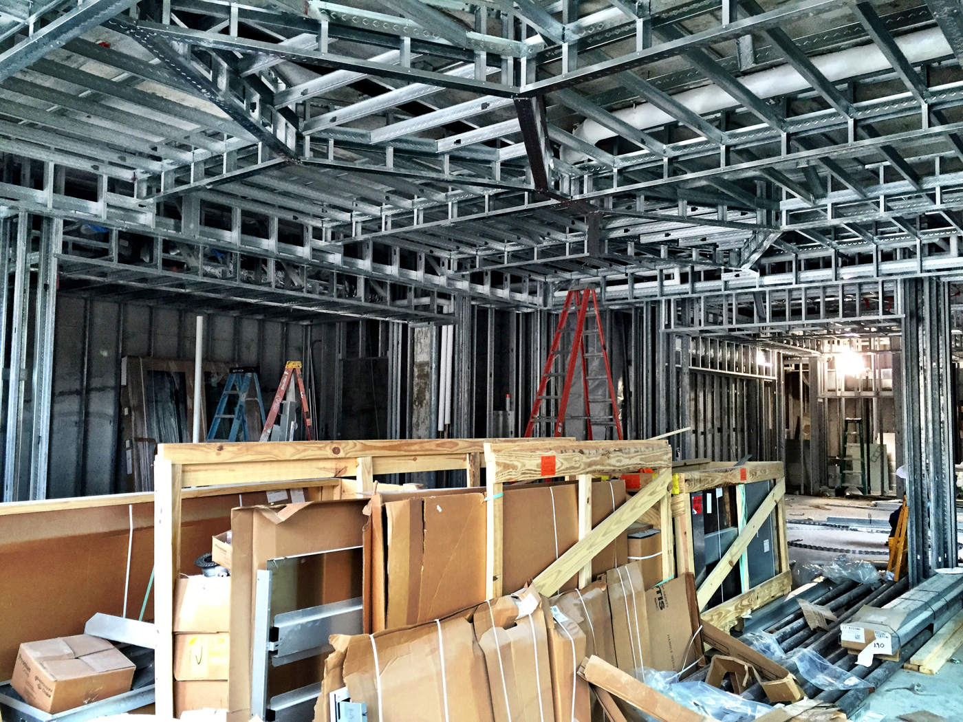 Lobby Construction Photo 1.