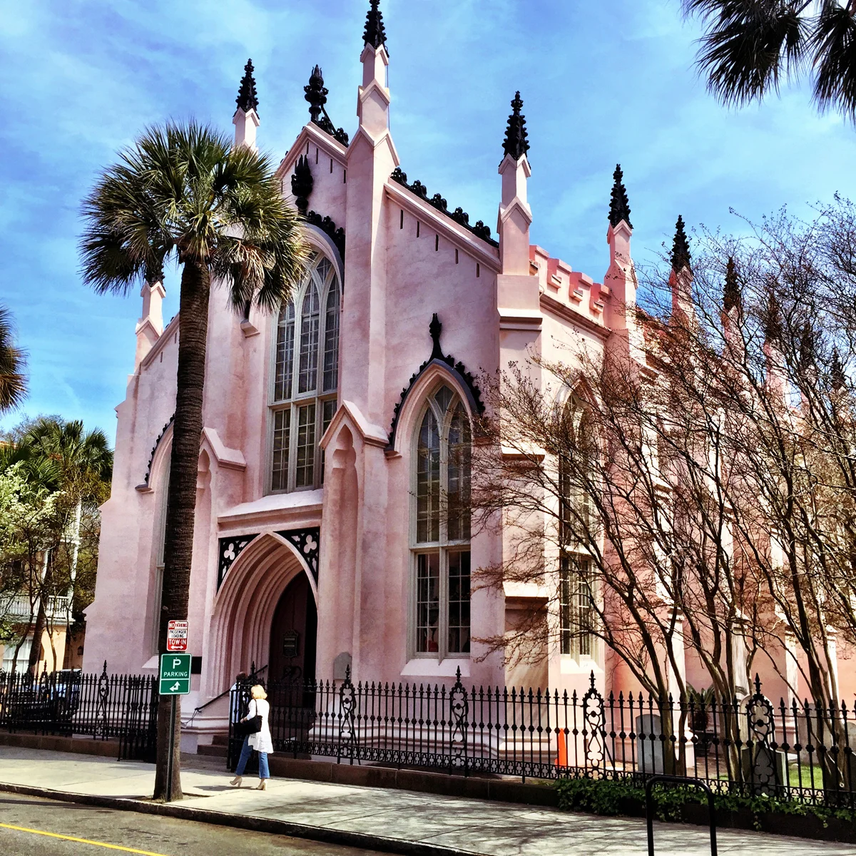The French Huguenot Church. 136 Church Street. Architect Edward Brickell White