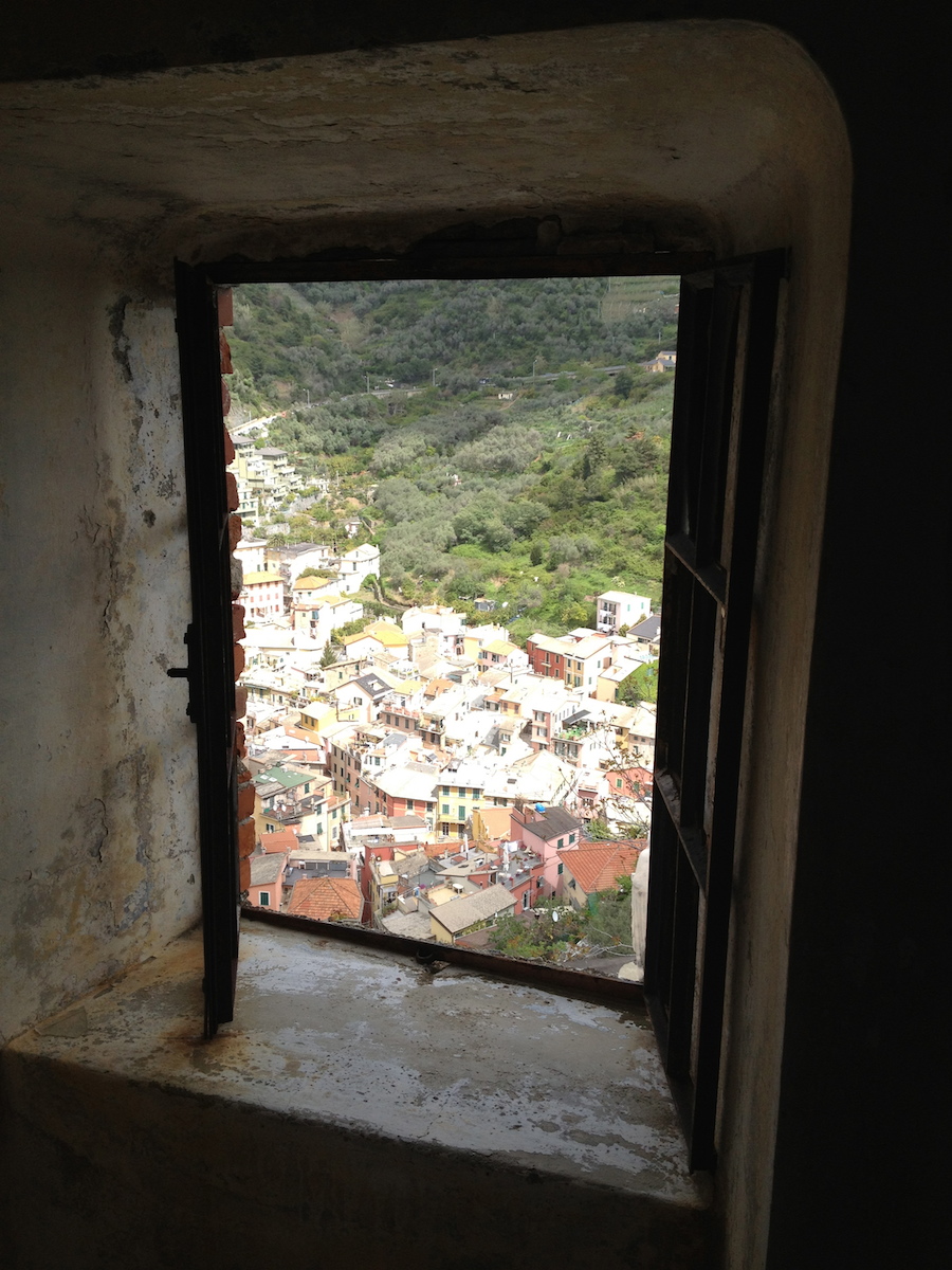 View atop Monterosso al Mare