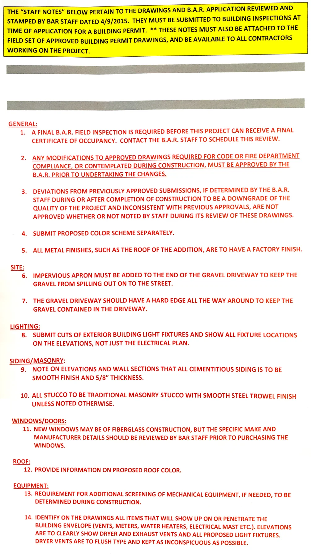 Just 14 conditions.