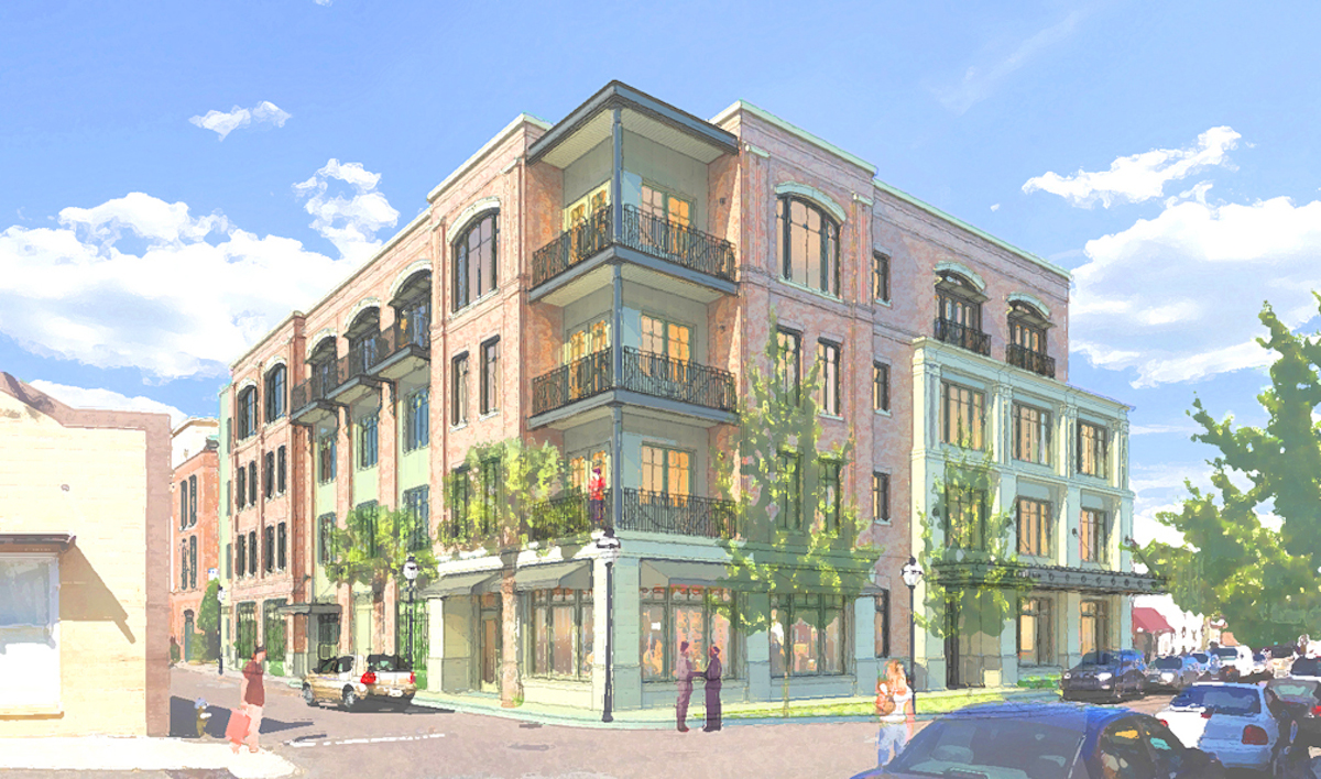 A further developed rendering of The Spectator.