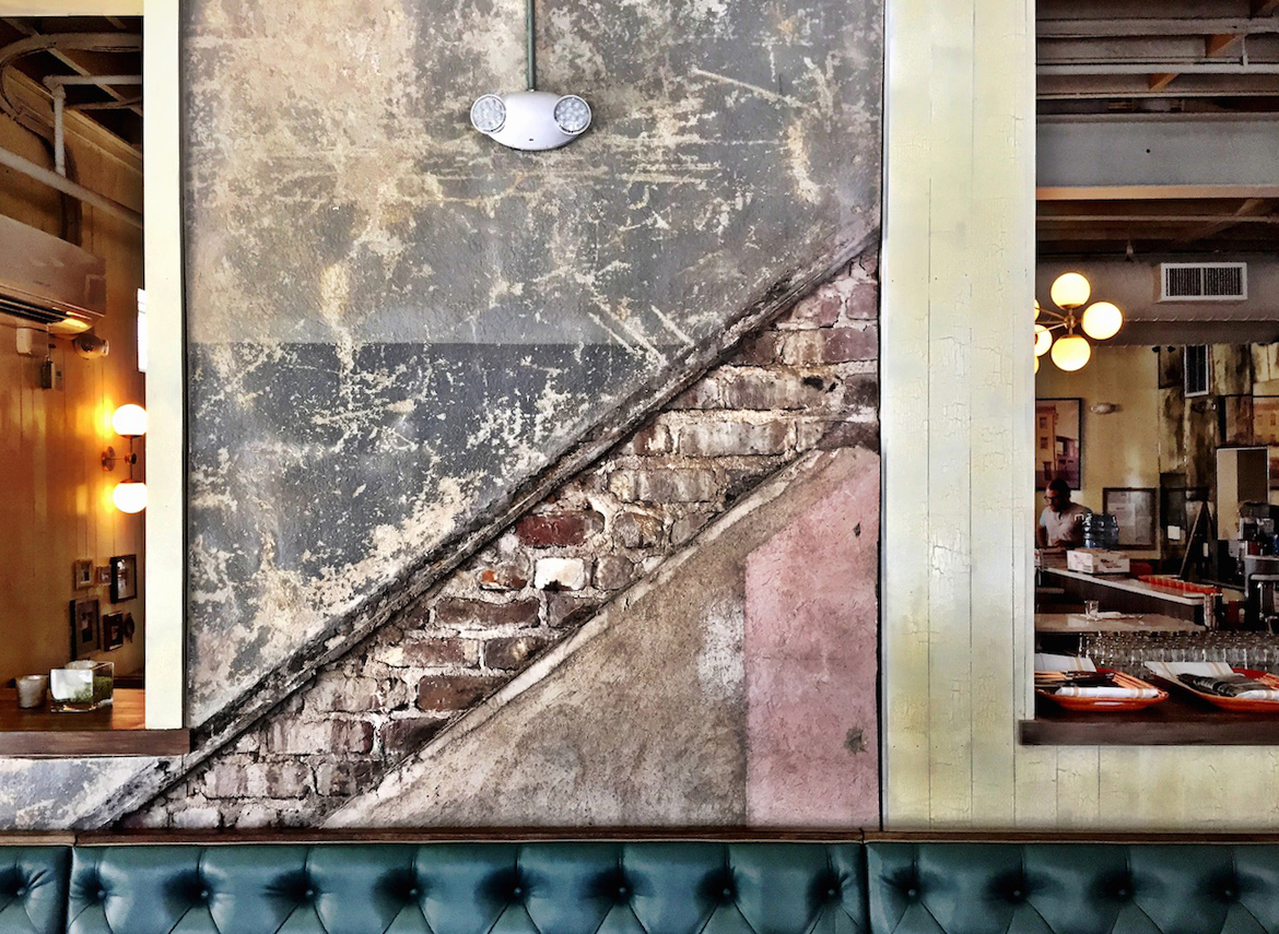 The memory of a previous staircase.