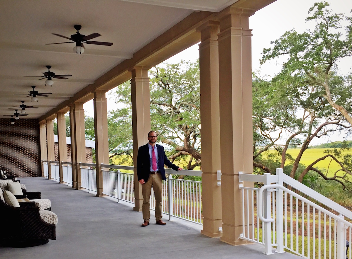 Me on the porch.