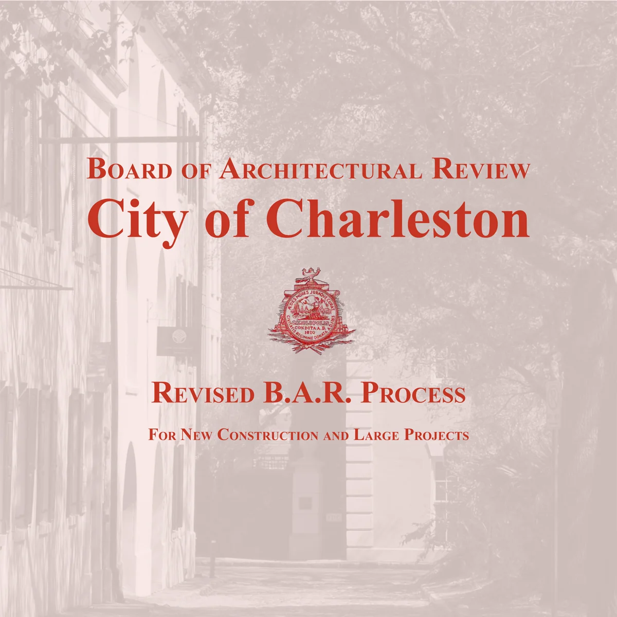 Cover Image: Revised B.A.R. Process For New Construction and Large Projects