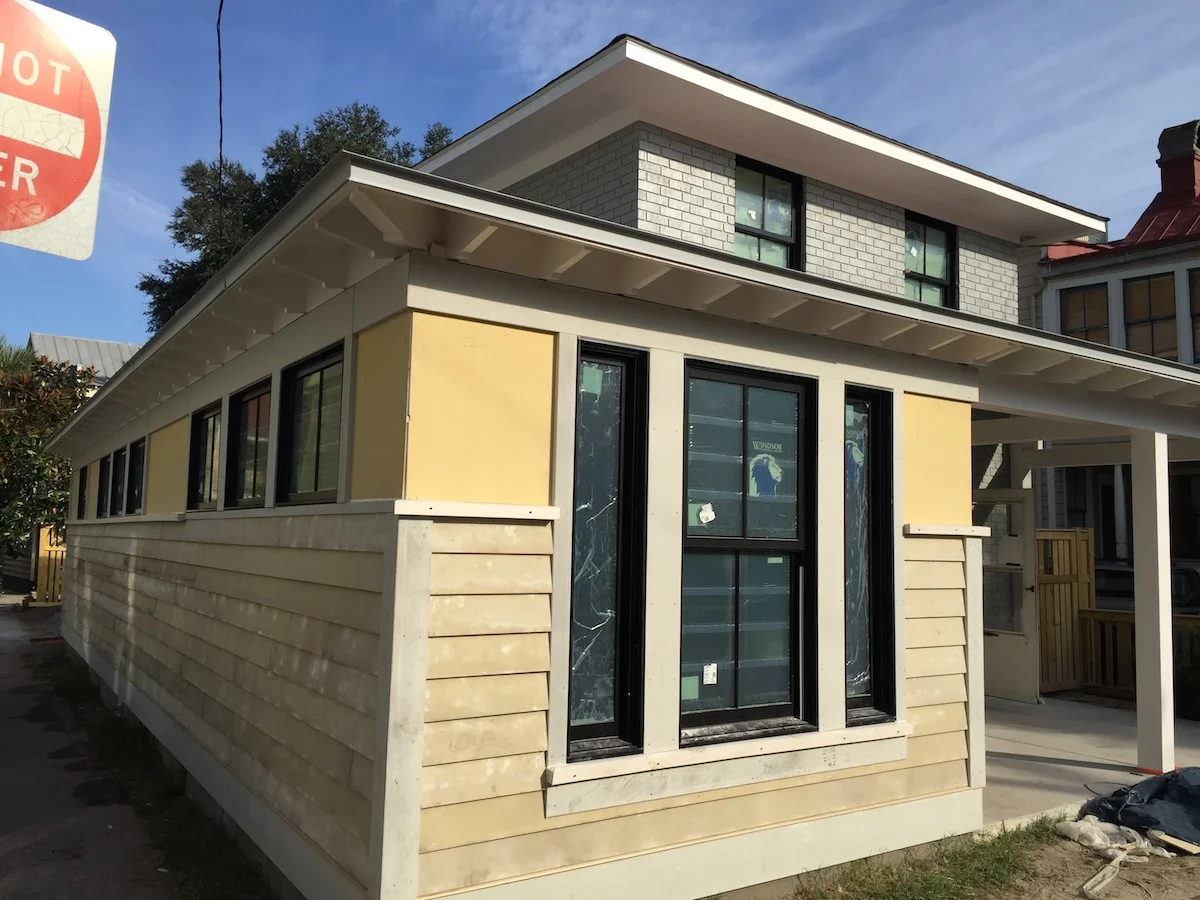 We have siding!