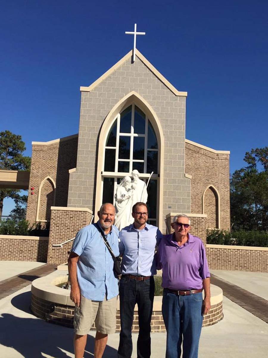 Father in-law David on the left and step-father Jim on the right.