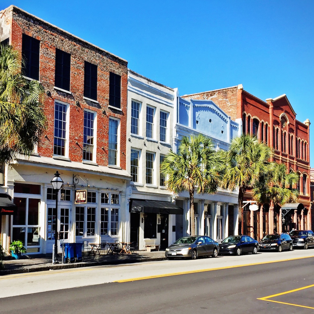 Good morning from the Holy City. A look at a group of handsome buildings on East Bay Street.