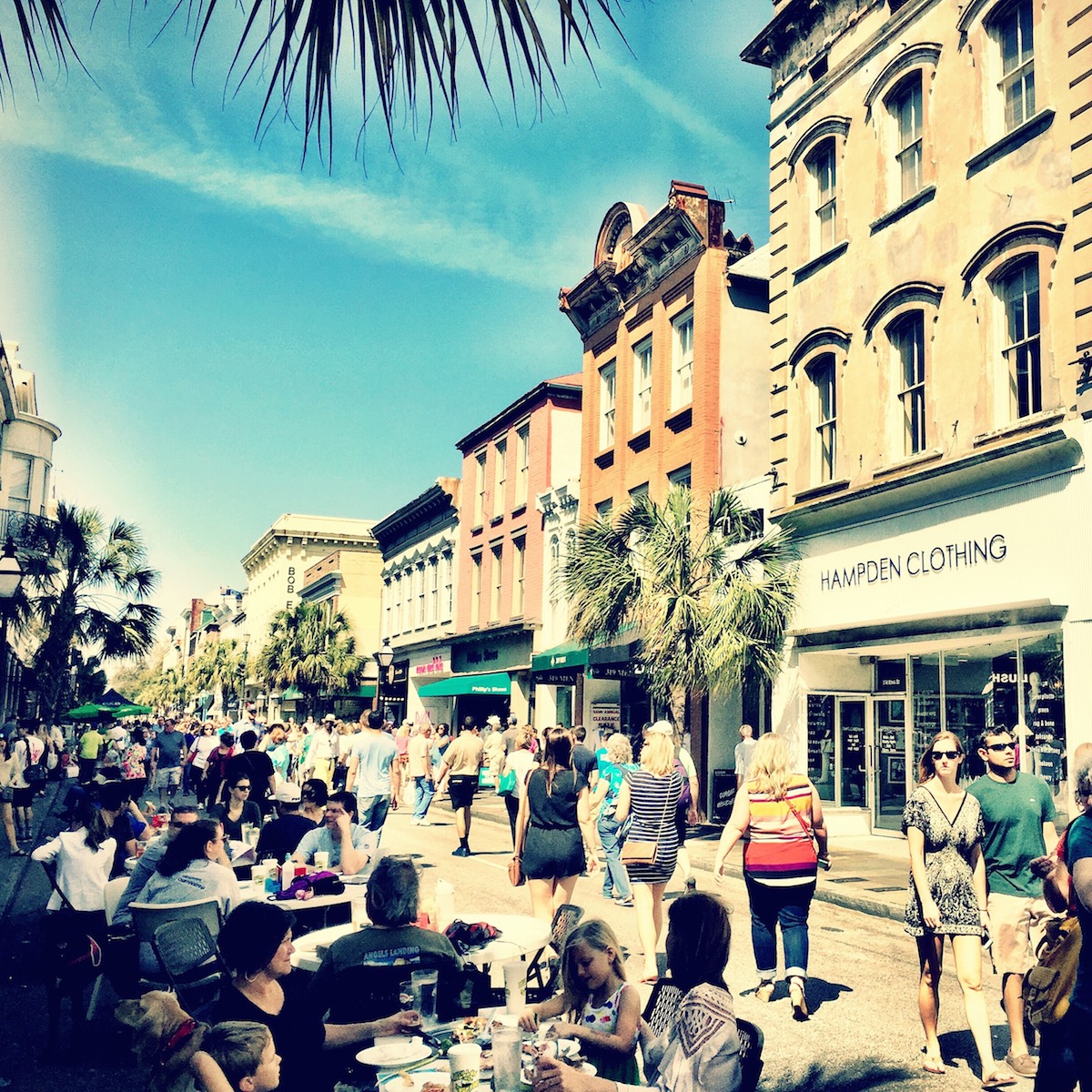 What a perfect day it was at 2nd Sunday on King.