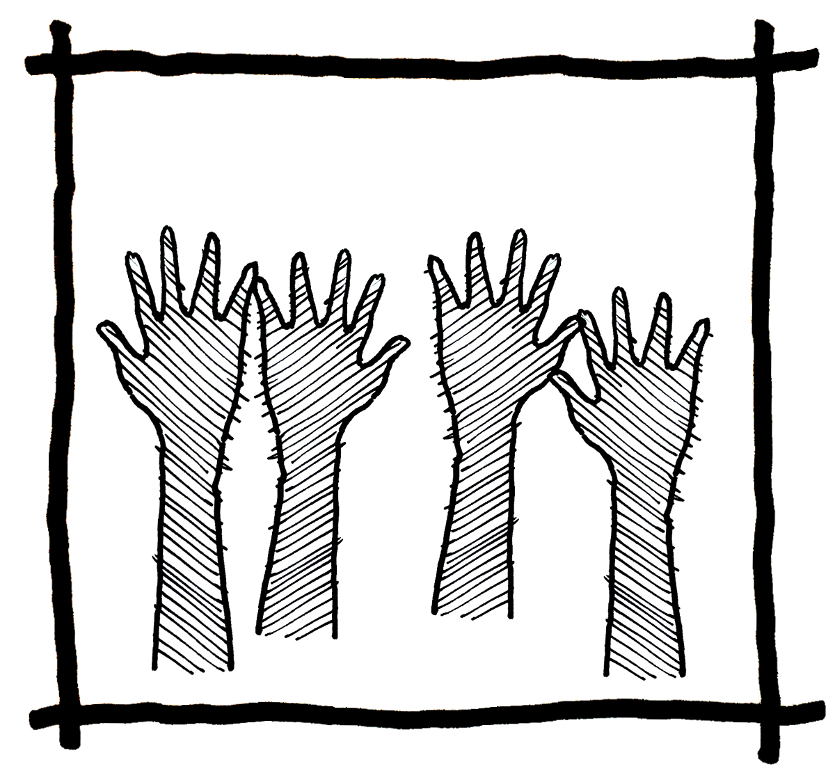 Hand Sketch - Steve Ramos