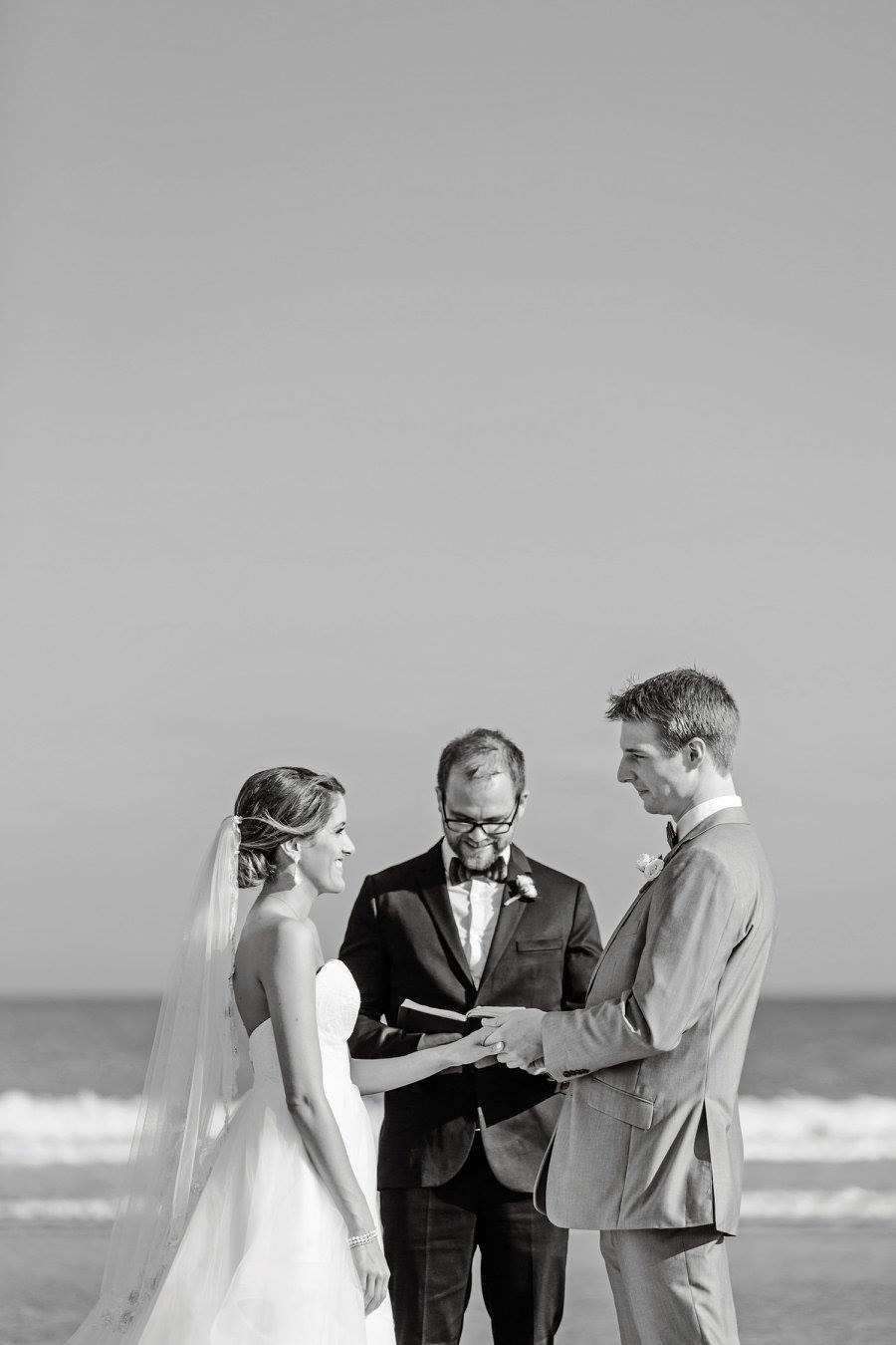 That is my sister Michelle and her husband David. And me officiating their wedding with my moleskin sketchbook. Photo credit: Shannon Michele Photography
