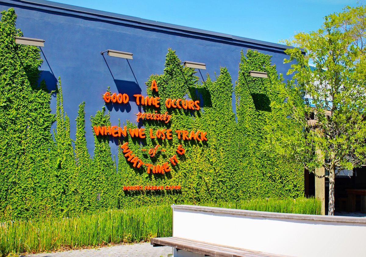 This wall art is on the side of the Sib office building.