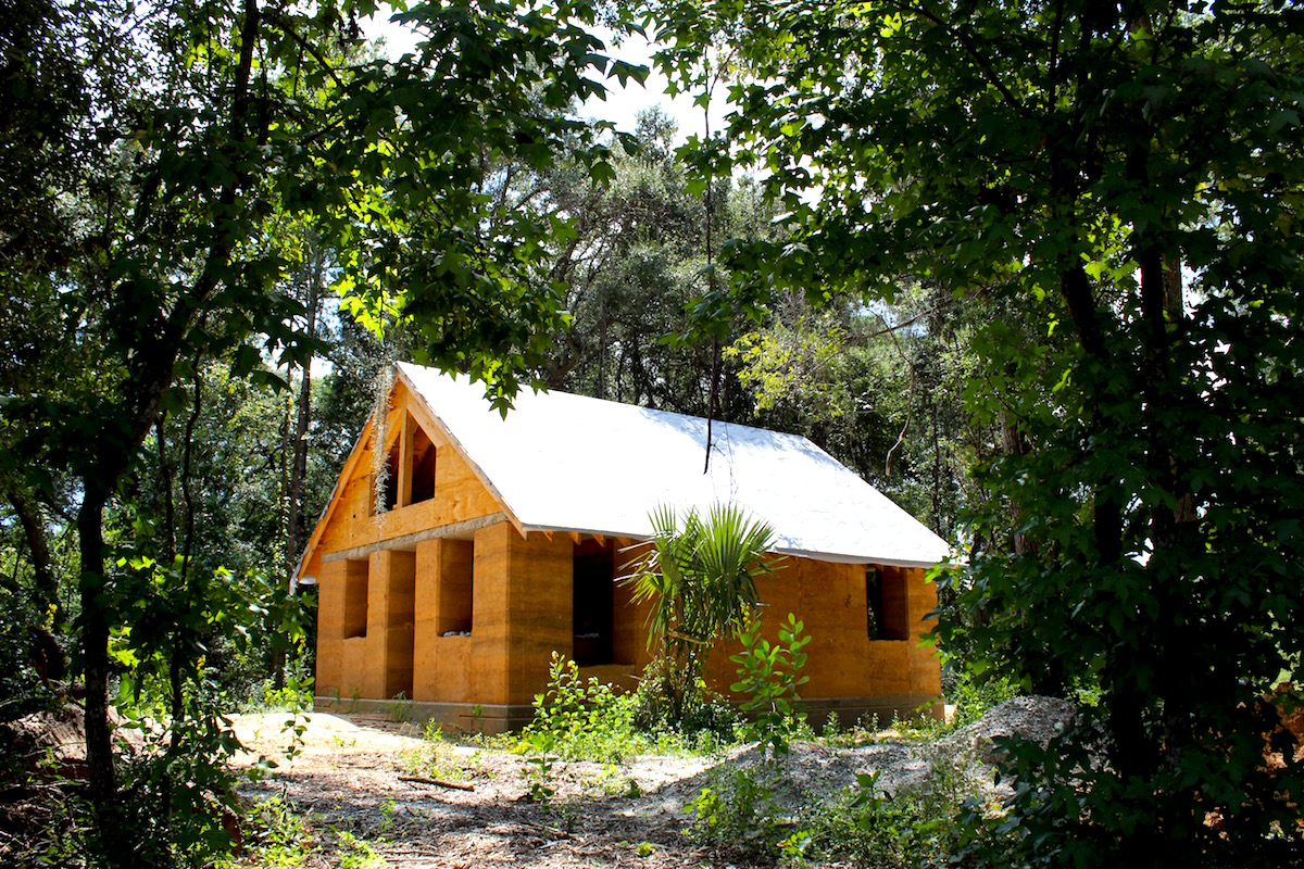 The Walters Residence on Johns Island in South Carolina. The house sits on a very rural site as you can see. . Photo Credit: Danielle Ramos