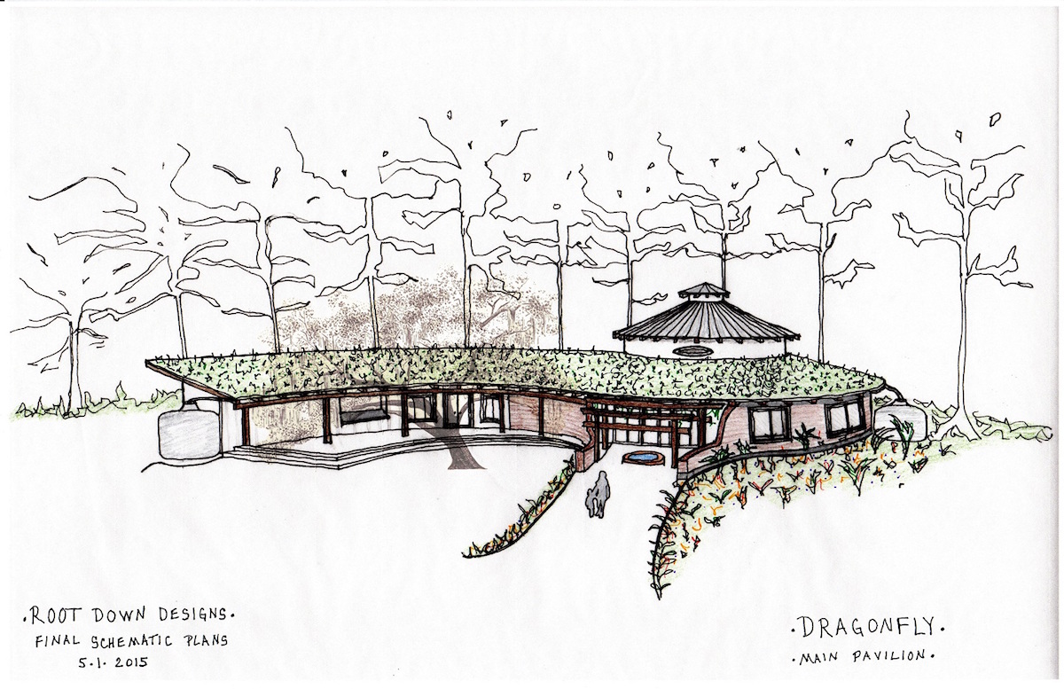 Rendering by April Magill of Root Down Designs. 