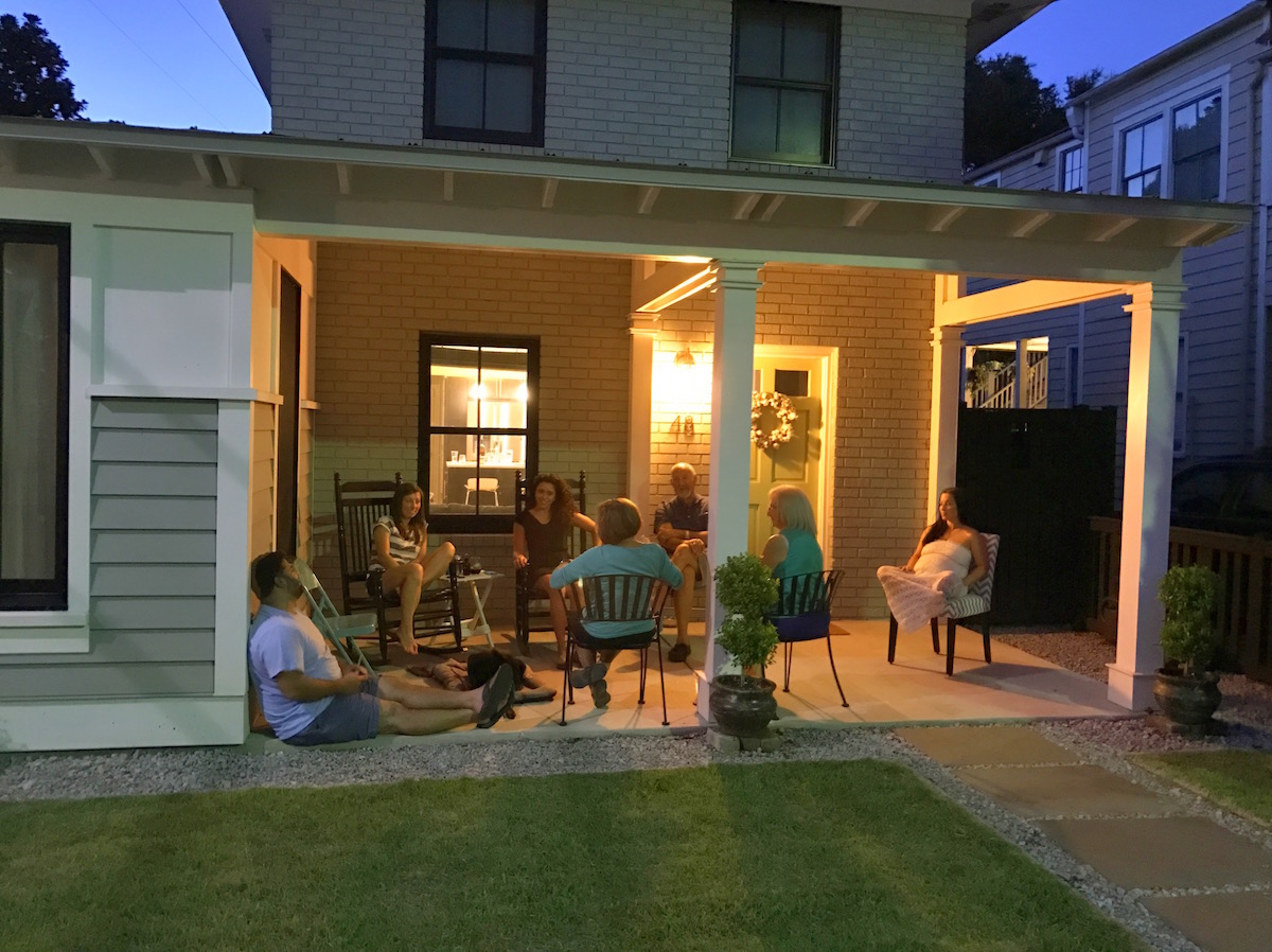 The Ramos Clan already embraces Porch Life. We are ready!