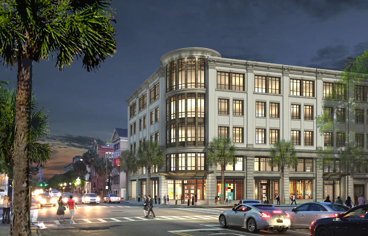 This is a rendering of one of my babies: the 317 Meeting Street office building. Located at the corner of Meeting and Calhoun Street across from Marion Square. This project is still in the design phase, but I am super excited about this design one day becoming a reality. This is a project that I would not be doing had I started my own architecture firm.