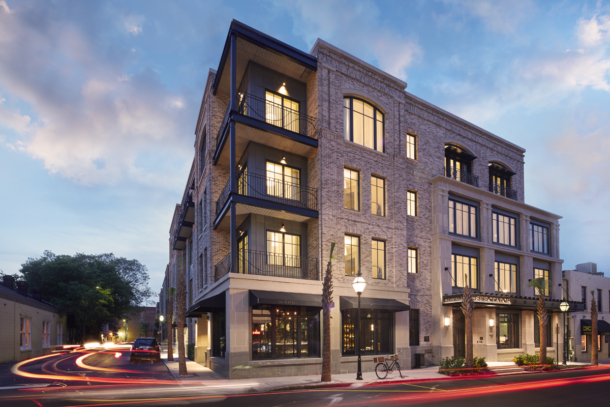 The Spectator Hotel is one of my favorite projects. It is not a very large building but it is right in the heart of the city and I feel good that it has made a positive improvement on this area. 
