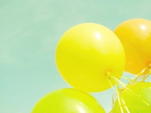 Kara’s Collection: Yellow Balloons