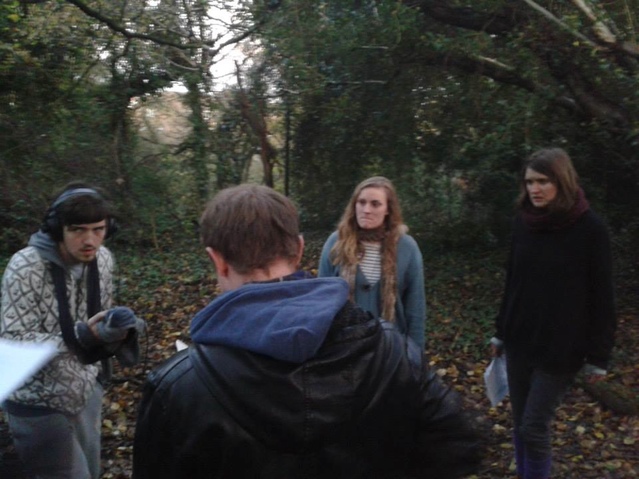 On location with Andy Goddard, Chris Keyna, Eleanor Rushton and Beth Eyre
