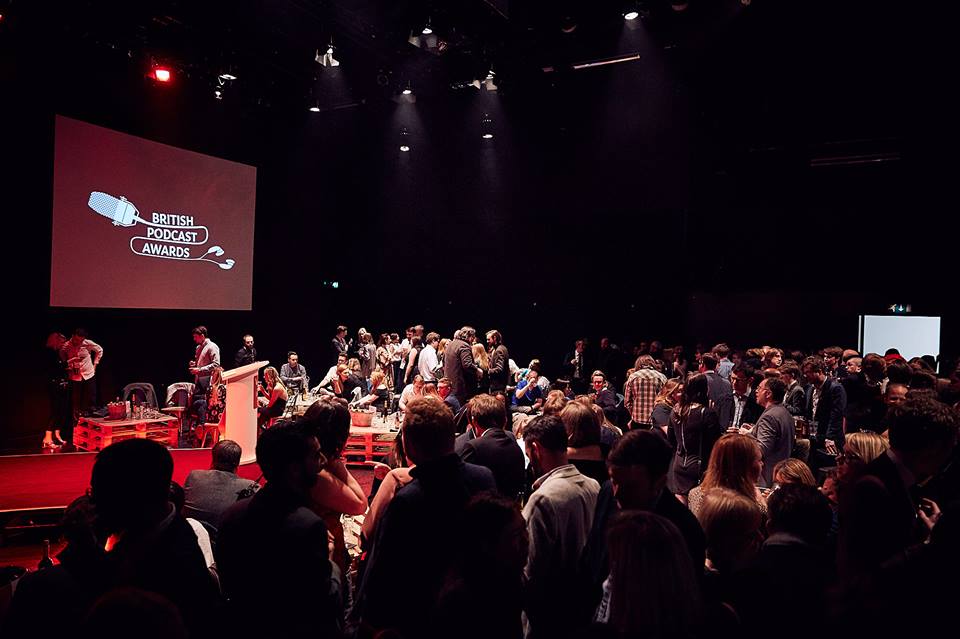 Images by the British Podcast Awards' official photographer.