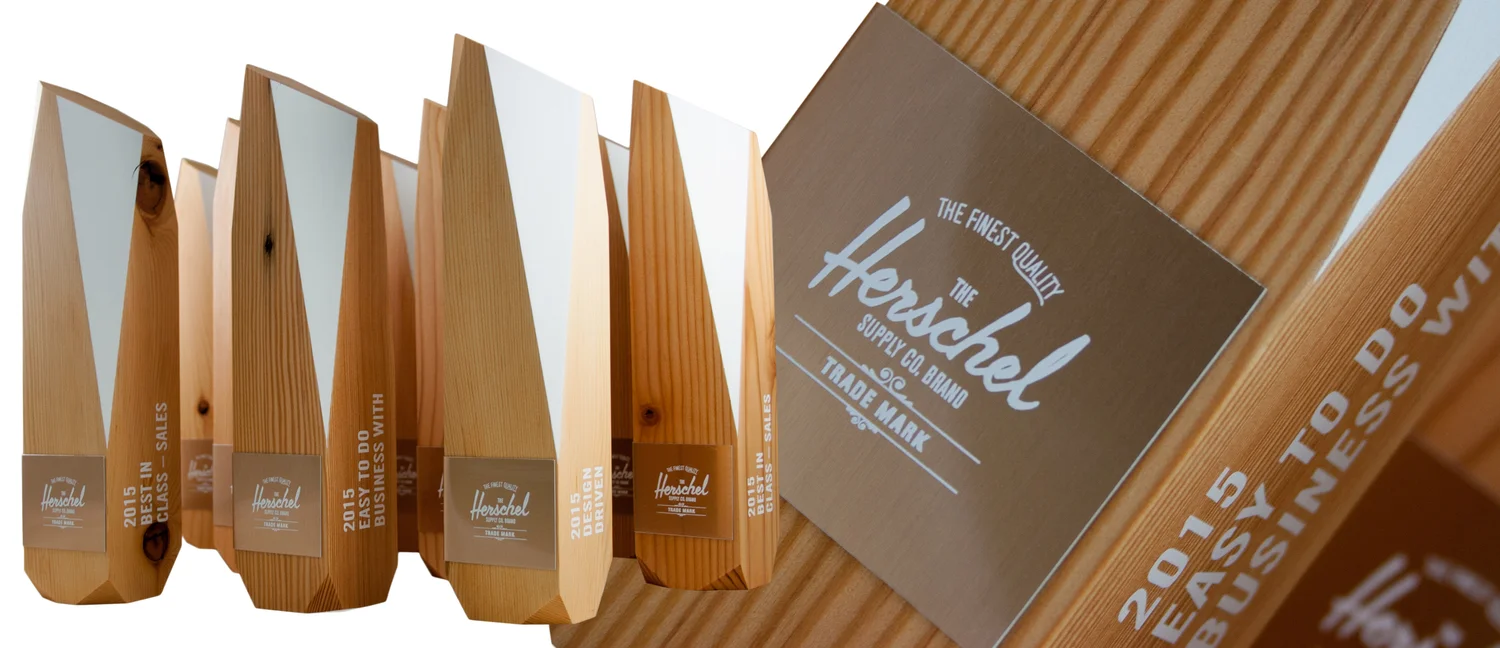 herschel eco-friendly corporate awards
