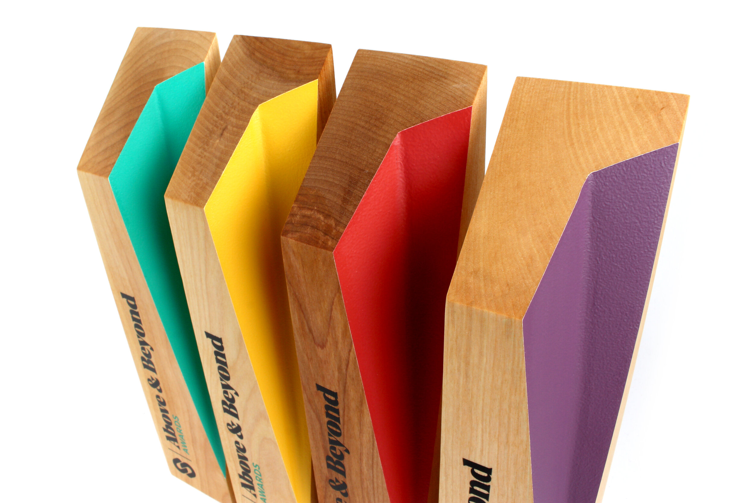 SCU modern beautiful sustainable wooden awards great for corporate recognition or service awards