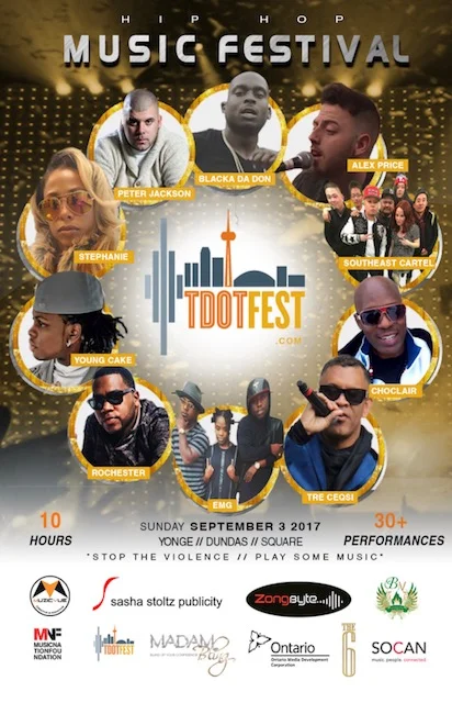 [NEWS] MUSIC NATION FOUNDATION PRESENTS.... @TDOTFEST 2017